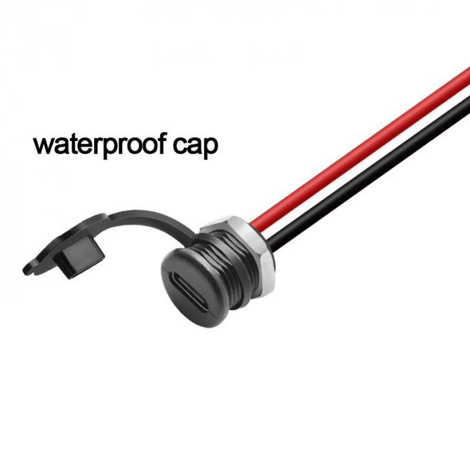 IP67 IP68 Cap impermeable USB Tipo C Conector de conexión femenino a 2 pines PH 2.0 XH 2.54 SH1.0 VH ZH MX 2