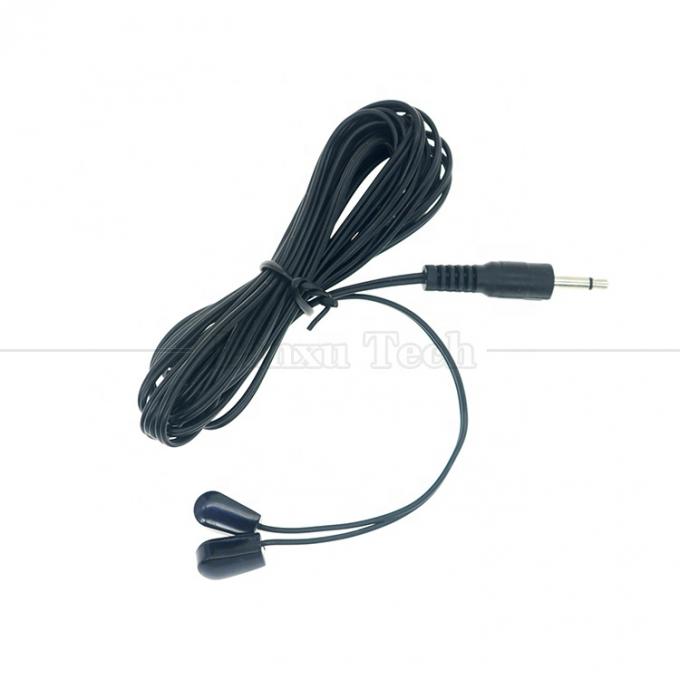 Splitter 3.5mm Audio Jack Infrarrojo remoto Mi emisor IR transmisor receptor extensor cable para televisión 3