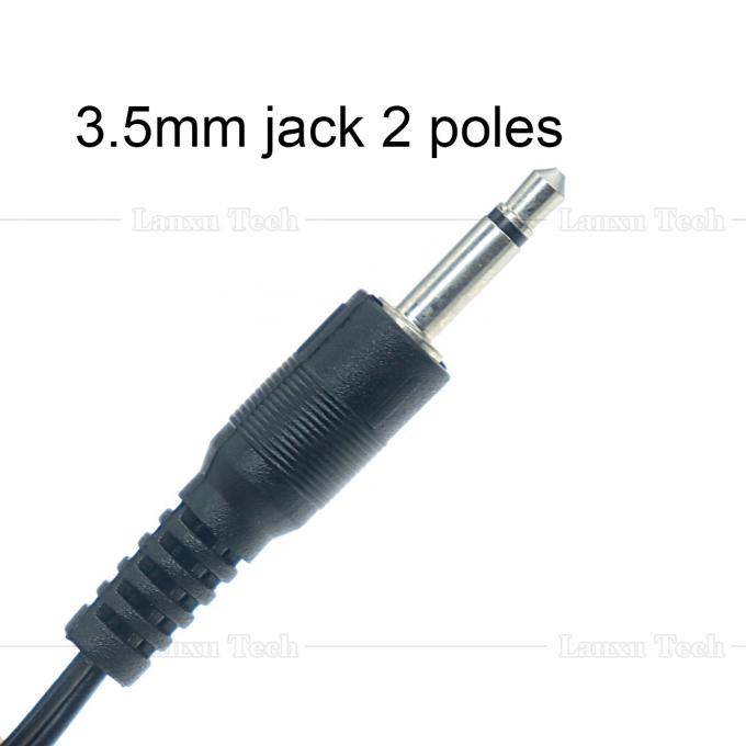 3.5mm Jack de audio 2 polos sensor IR remoto Mi transmisor infrarrojo receptor extensor cable para video estéreo 2