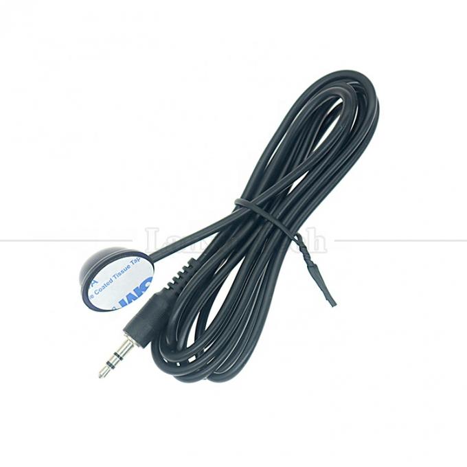 3.5mm Audio Jack IR Remote Mi Transmisor de infrarrojos Blaster Emittor Receptor Extensor Cable para el STB DVD 5
