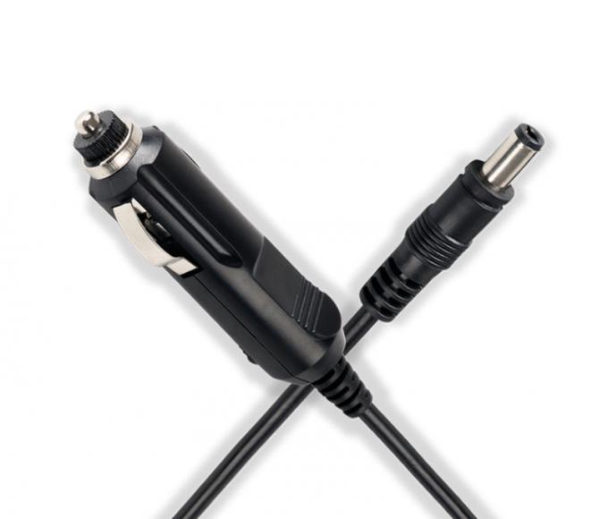 Conector de alta calidad 5.5x2.1mm Cable de cargador de encendedor de cigarrillos de automóvil Adaptador 5