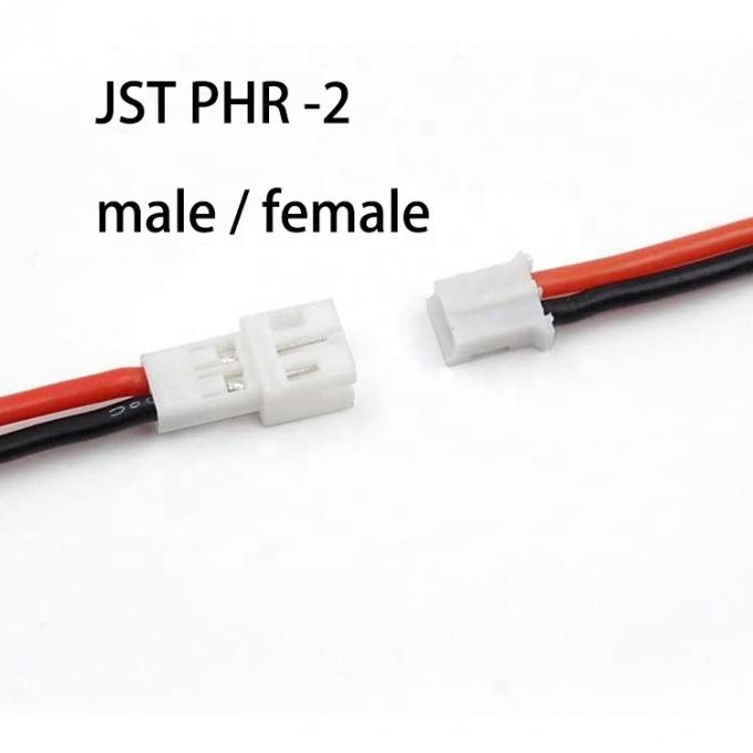 Hombre Hembra 2 pines JST PH 2.0 Pitch 2.0mm Conector cable de cable de cable de cable 3