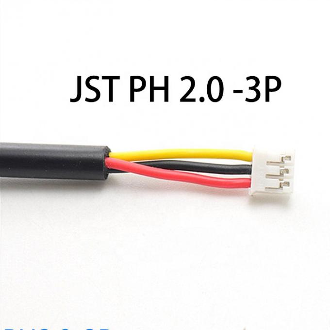 Cable de ensamblaje en serie personalizado DB9 a JST 3 pin PH XH SH 2