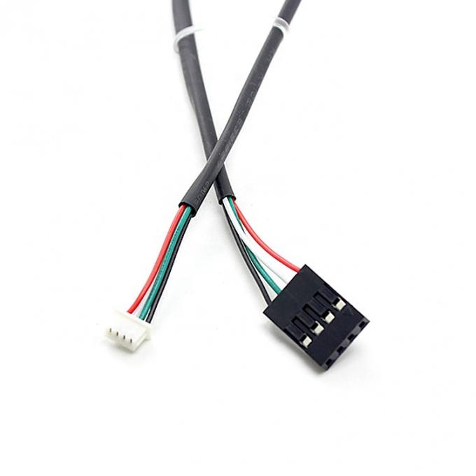 Custom 4 Pin Dupont 2.54mm a Molex 1.25mm conector de tono cable de ensamblaje de cable de arnés de alambre 0