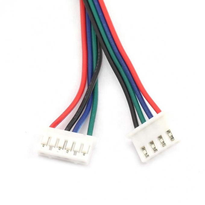 Cable de conector PIN de 2.54 mm de tono personalizado JST XH 2 3 4 5 6 7 8 9 10 11 12 13 14 16 2