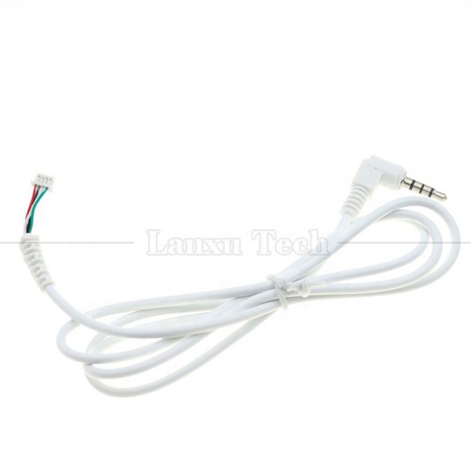 Jack de audio de 3,5 mm personalizado TRRS a JST MX 1.25 mm 4p cable de arnés de alambre 0