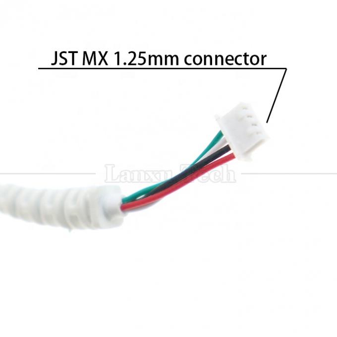 Jack de audio de 3,5 mm personalizado TRRS a JST MX 1.25 mm 4p cable de arnés de alambre 2