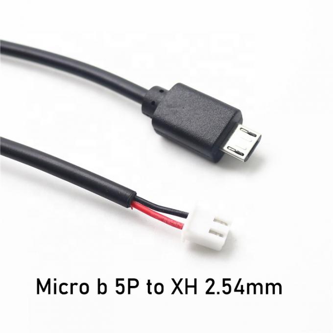 10cm 30cm 0.5m 1m Micro B 5P a 2P JST XH 2.54mm Conector de cable de alambre 2