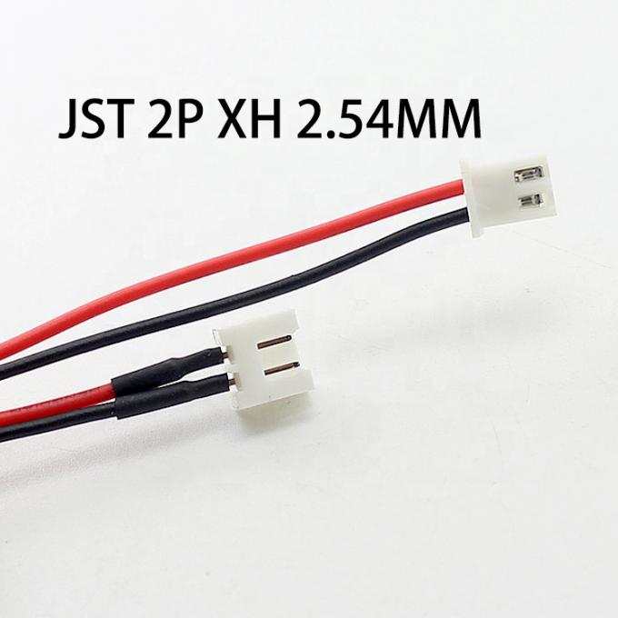 Personalización 1 a 2 Splitter JST XH 2.54mm Conector de cable de ensamblaje de alambre de arnés 2