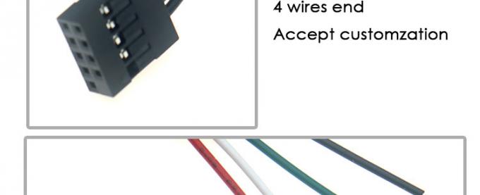 OEM 2.54mm Pitch 9 Pin Header Dupont Conector de cable de cable de cable 4