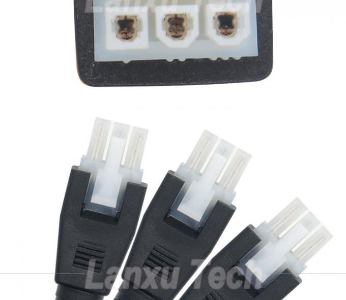 Personalización de sobremoldeado masculino a masculino femenino 6 pin 2451350620 Molex Mini-Fit 4.2mm Pitch Conector de montaje de cable 3