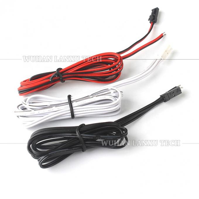 Cable de cable de conector de terminal masculino femenino de 2 pines Dupont TJC8 personalizado para gabinete de tiras LED 2