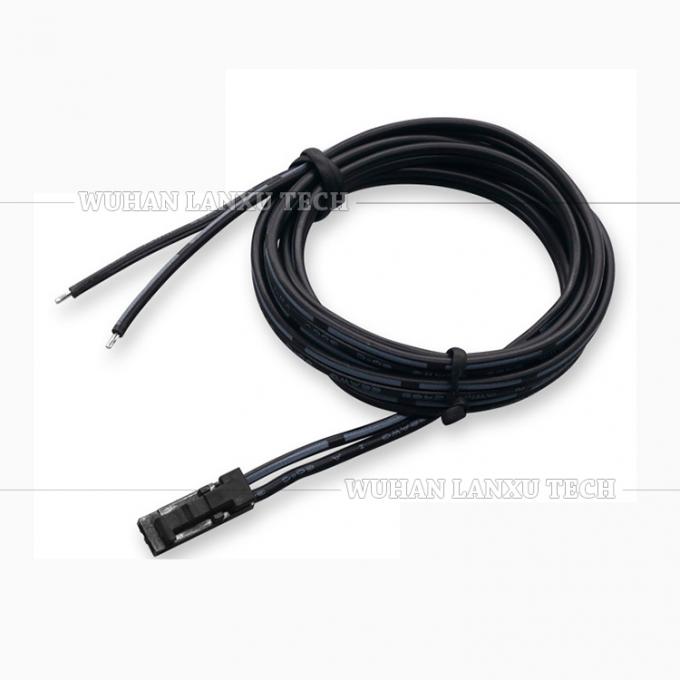 Cable de cable de conector de terminal masculino femenino de 2 pines Dupont TJC8 personalizado para gabinete de tiras LED 5