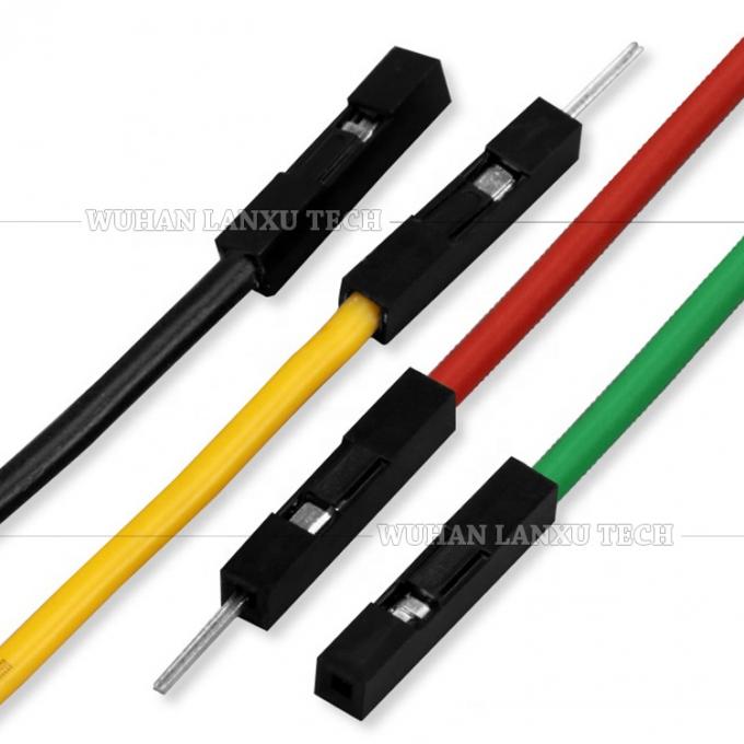 Panel de pan personalizado 1 pin 2p 3p 4p 5p 6p 7p 8p 10p Conector Dupont masculino Femenino Cables de cable de salto 1