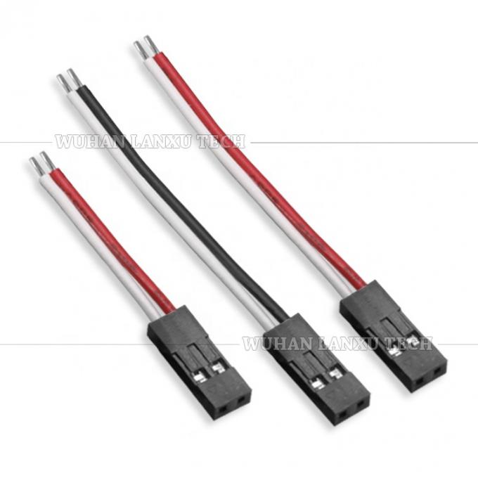 Panel de pan personalizado 1 pin 2p 3p 4p 5p 6p 7p 8p 10p Conector Dupont masculino Femenino Cables de cable de salto 0