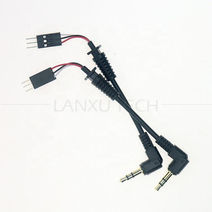 Customization OEM 3.5mm TRS TRRS Jack de audio para el cable de conector Dupont 1