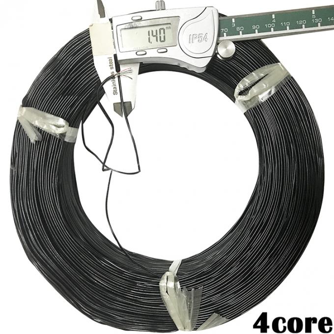Cable de enmalle de varios núcleos 2 / 3 / 4 / 5 / 6 / 8 / 9 Conductor del núcleo 8/0.08MM Cable blando Línea de reparación de cable de auriculares de PVC 2