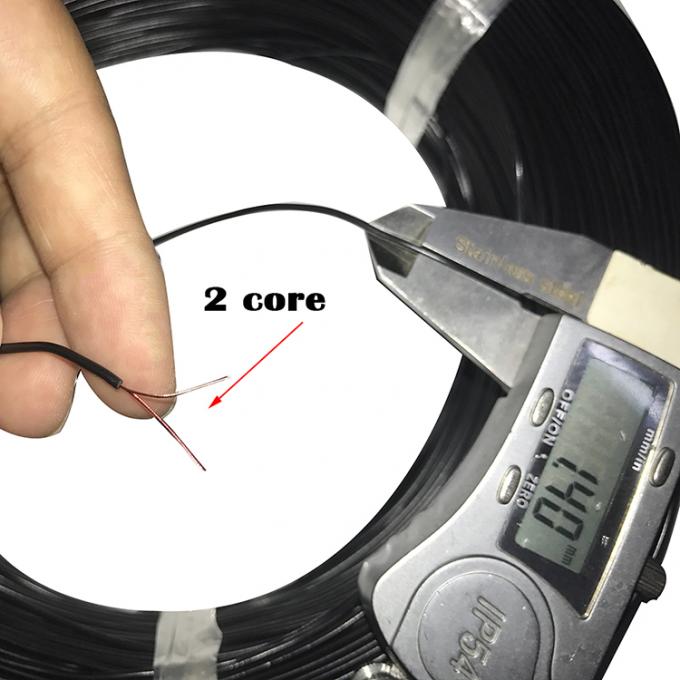 Cable de enmalle de varios núcleos 2 / 3 / 4 / 5 / 6 / 8 / 9 Conductor del núcleo 8/0.08MM Cable blando Línea de reparación de cable de auriculares de PVC 3