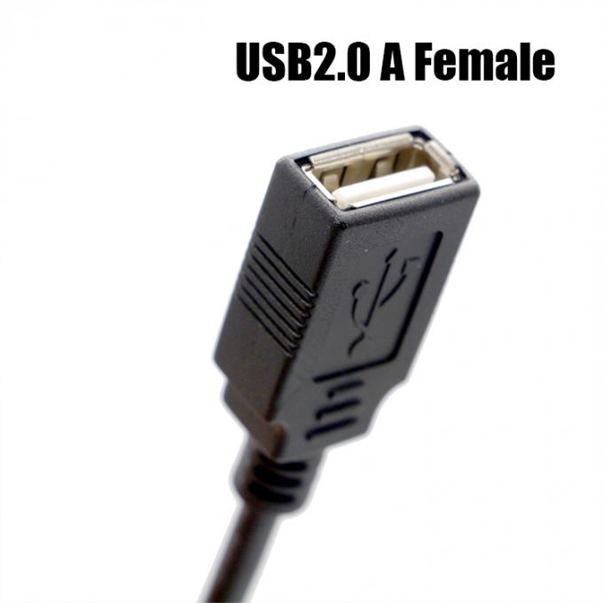 Asamblea USB A Femenino a JST 2 3 4 Pin PH XH 1,0 mm 1,25 mm 1,5 mm 2,0 m Cable de alambre de empuje 3