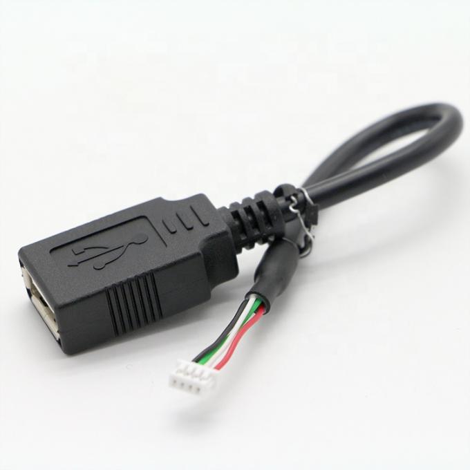 Asamblea USB A Femenino a JST 2 3 4 Pin PH XH 1,0 mm 1,25 mm 1,5 mm 2,0 m Cable de alambre de empuje 0