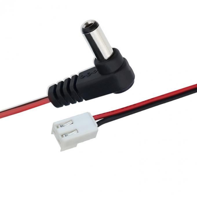 Jack de barril de CC OEM personalizado para JST XH 2 pin 2.54 Pitch Power Cable 4