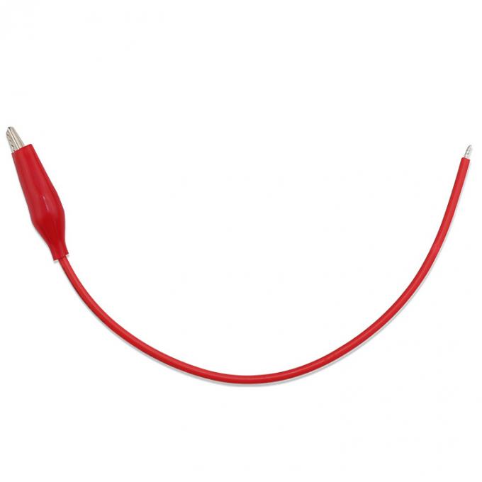 Negro Rojo Cable de alimentación de prueba de clip de cocodrilo 0