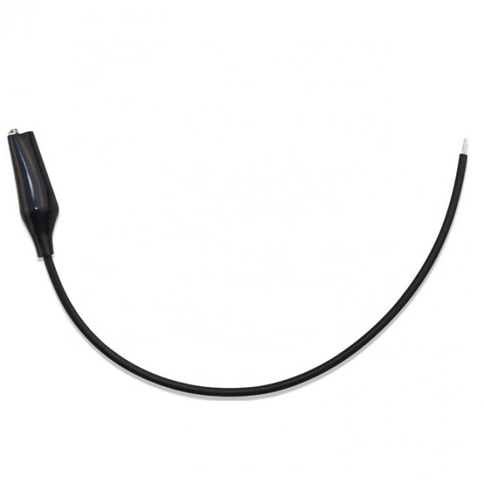 Negro Rojo Cable de alimentación de prueba de clip de cocodrilo 1