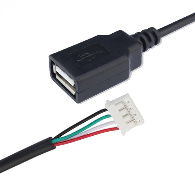 Cable de cable de ensamblaje de cable USB 2.0 A femenino a JST PH 2.0 3