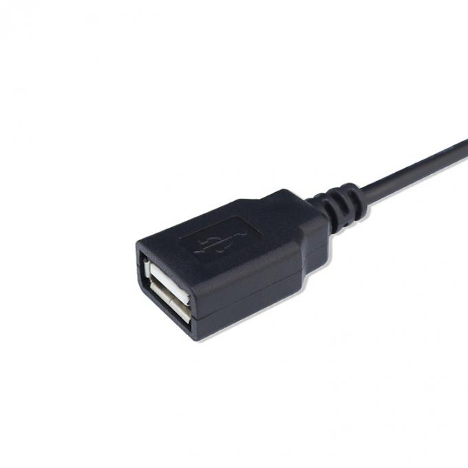 Cable de cable de ensamblaje de cable USB 2.0 A femenino a JST PH 2.0 5