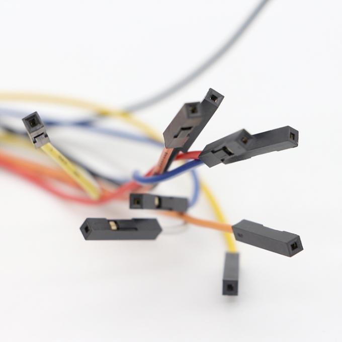 Dupont Femenino a Molex Femenino de montaje de cable Jumper Arnés de cable 4