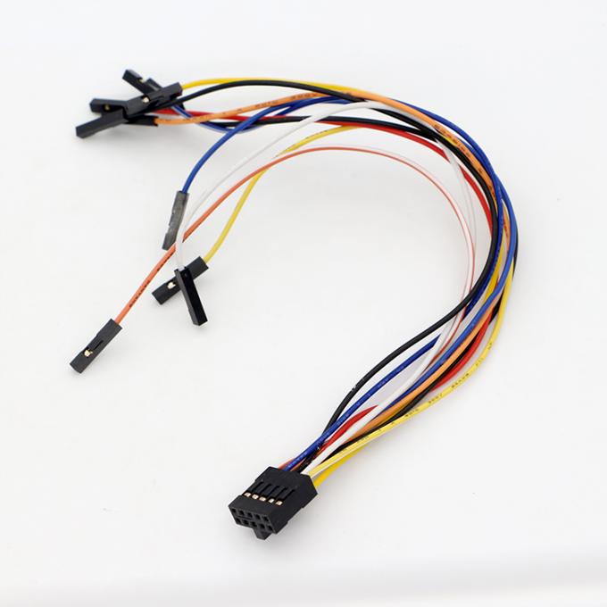 Dupont Femenino a Molex Femenino de montaje de cable Jumper Arnés de cable 6