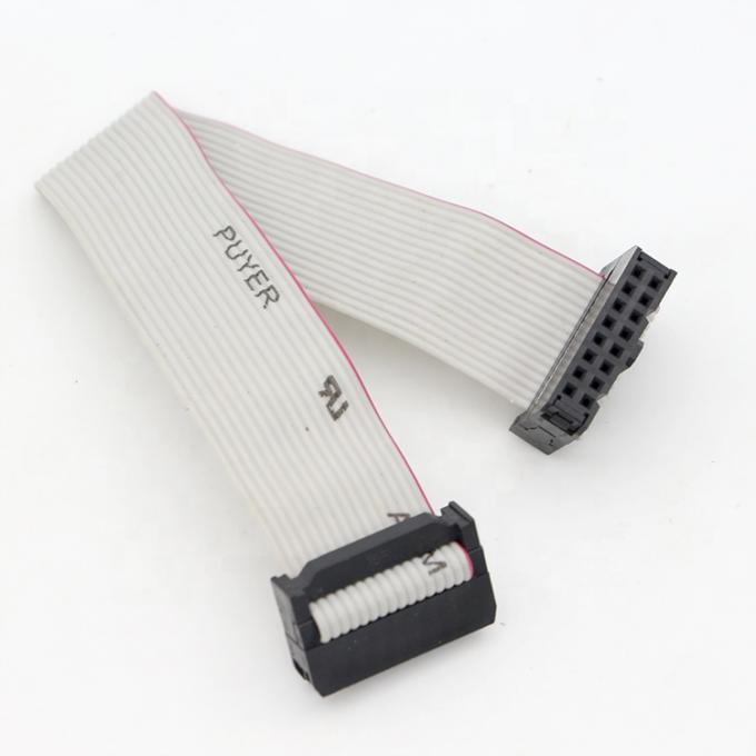 10PIN 20PIN 40IN Conexión de mujer a mujer 2.54mm Cable de cinta IDC plano 4