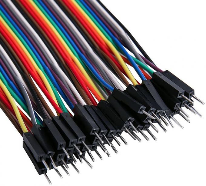 10cm 20cm 30cm Mujer a Mujer Hombre a Hombre 40 Pin Dupont Conector Panadería GPIO Cables Jumper para Arduino Raspberry Pi 3