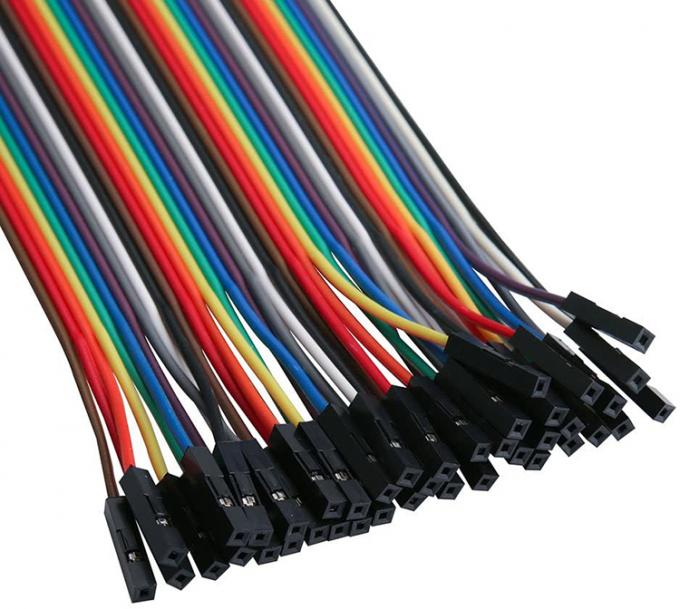 10cm 20cm 30cm Mujer a Mujer Hombre a Hombre 40 Pin Dupont Conector Panadería GPIO Cables Jumper para Arduino Raspberry Pi 4