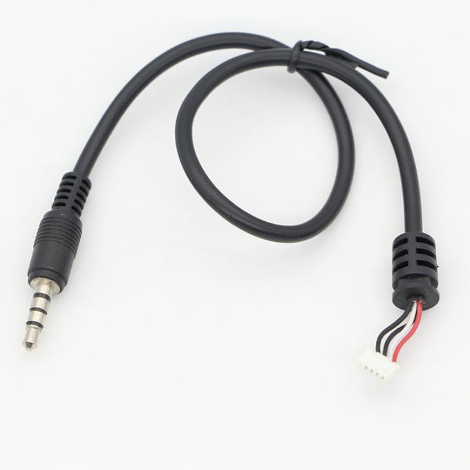 Ensamblaje personalizado 1M 2M 3M 3.5mm TRRS Audio DC Jack a JST 2.0mm 2.54mm Cable de tono 0