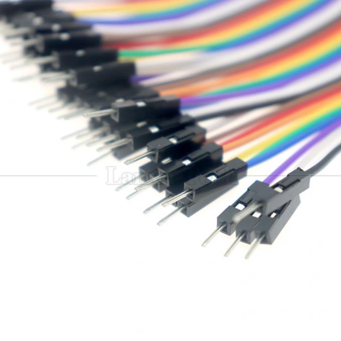 40 PIN Hombre a Hombre 2.54mm Dupont Panadería GPIO Raspberry Pi Jumper alambre 3