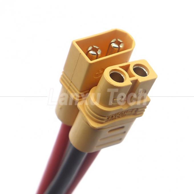 12AWG 16AWG 100mm 150mm 200mm XT30U XT60 XT60H XT90 Conector Hombre Hembra a cables desnudos Arnés de cable de extremo para la batería del motor Fpv 3
