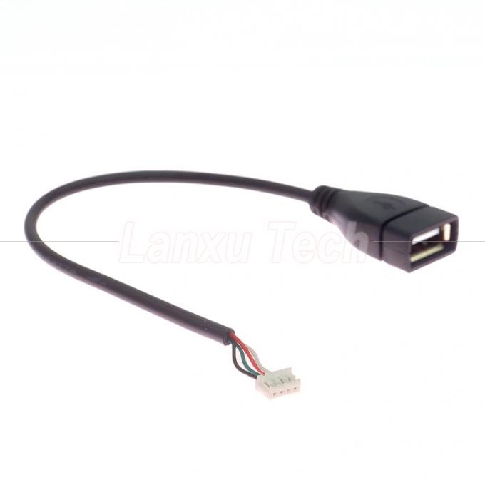 El cable de conector de USB de montaje Hembra a Hombre de JST ZH SH VH PH XH MX 1
