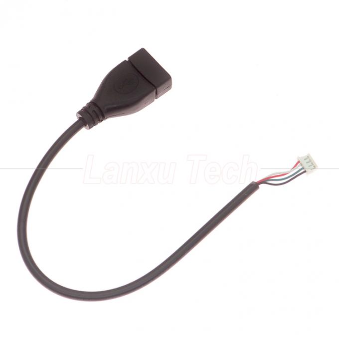 El cable de conector de USB de montaje Hembra a Hombre de JST ZH SH VH PH XH MX 5