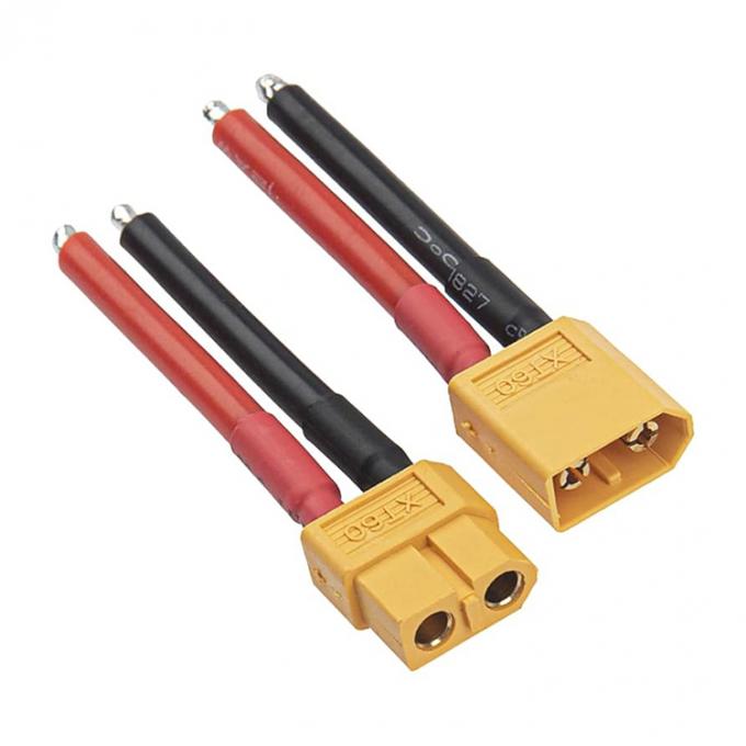 Conector de conexión de alta calidad XT60 masculino femenino 12AWG Cable de extensión de plomo de alambre de silicio para RC Lipo Batería FPV Drone de carreras 0