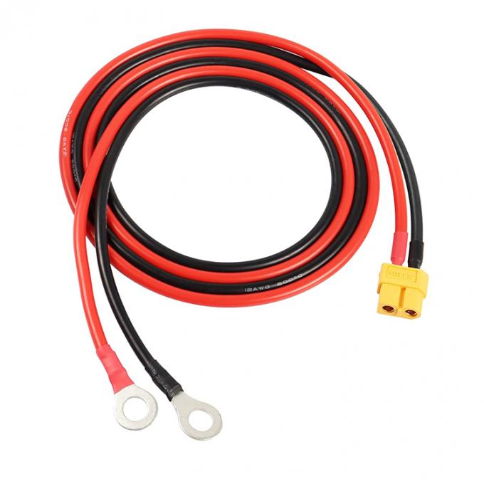 12AWG Silicon Wire XT60 XT60H Hombre Hombre Femenino a O Cable de terminal de anillo para RC Aviones Coches de juguete Lipo Batería FPV Drone de carreras 2