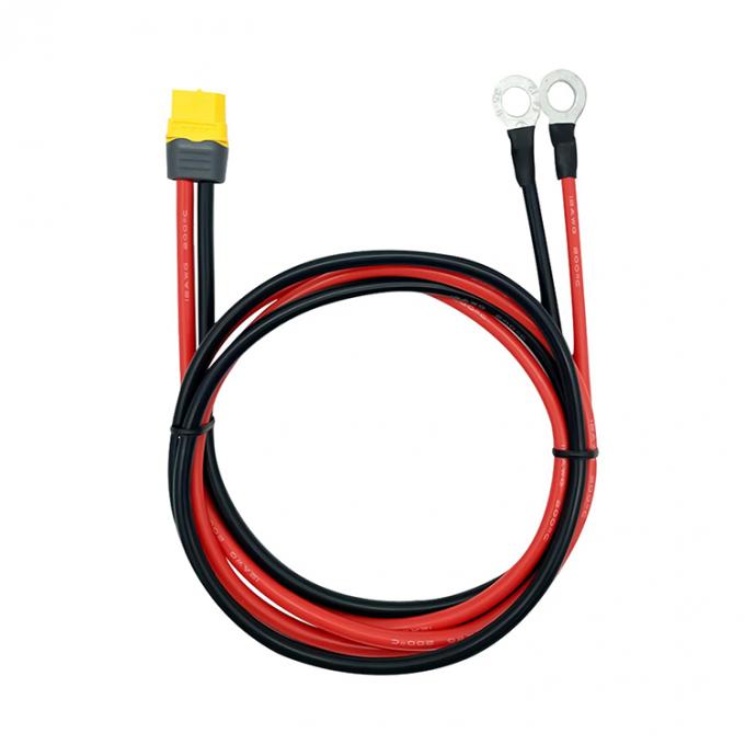 12AWG Silicon Wire XT60 XT60H Hombre Hombre Femenino a O Cable de terminal de anillo para RC Aviones Coches de juguete Lipo Batería FPV Drone de carreras 4