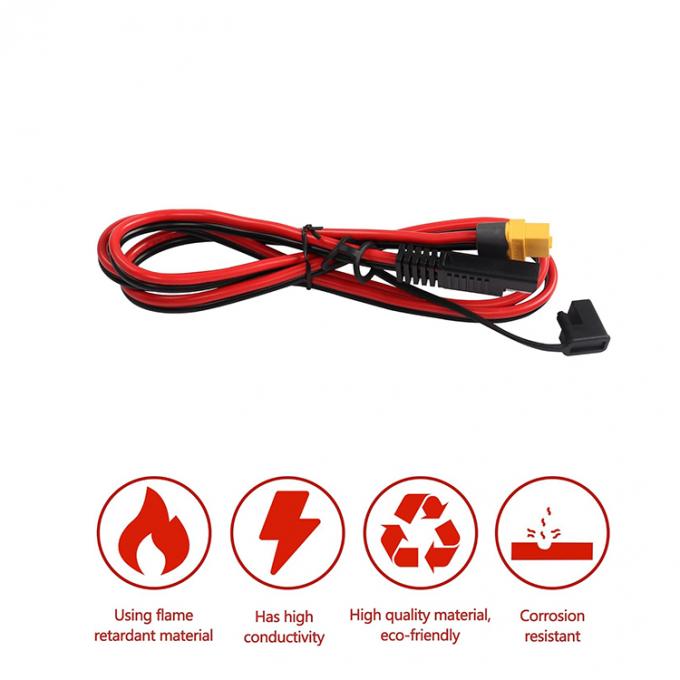 12AWG SAE a XT60 Cable de extensión del adaptador de conector para la batería Lipo de la central eléctrica del generador solar 4