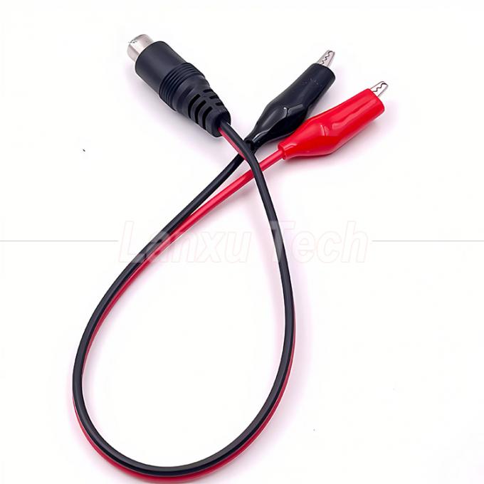 RCA AV femenino a los clips de cocodrilo Cable para altavoz 5