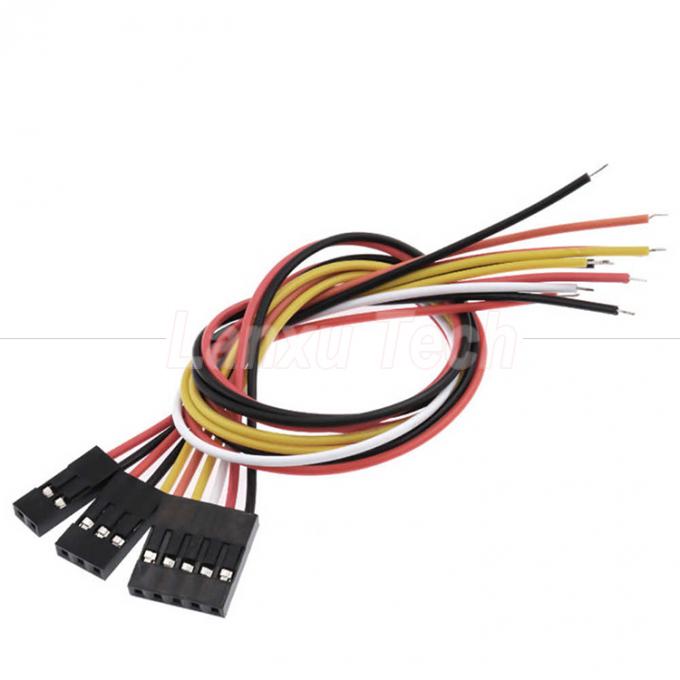10cm 20cm 30cm 50cm 2 Pin 3 4 5 6 8 10 Pin Dupont 2.54mm Conector de cable Jumper Arnés de cable 10
