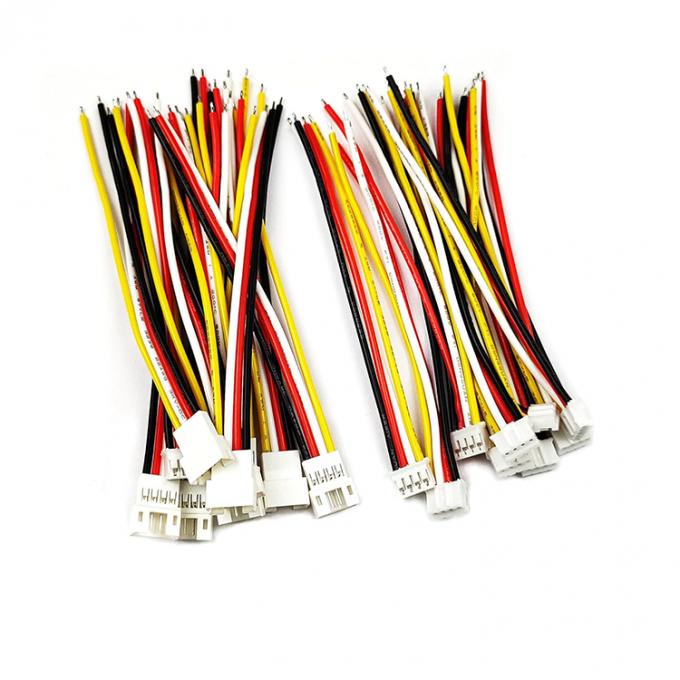Mini JST PH 2.0 4 pines macho mujer micro conector enchufe cable de alambre para el robot de luz LED 1