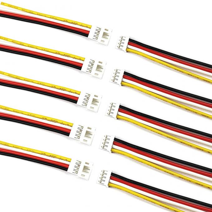 Mini JST PH 2.0 4 pines macho mujer micro conector enchufe cable de alambre para el robot de luz LED 0