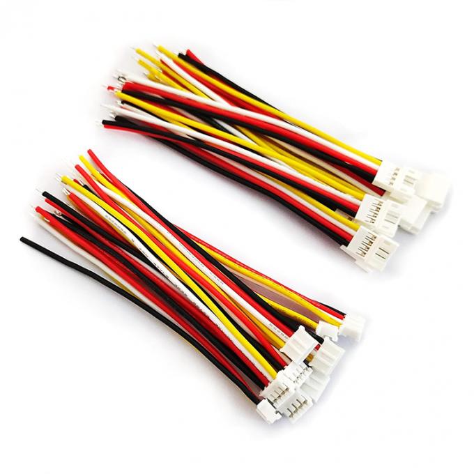 Mini JST PH 2.0 4 pines macho mujer micro conector enchufe cable de alambre para el robot de luz LED 5