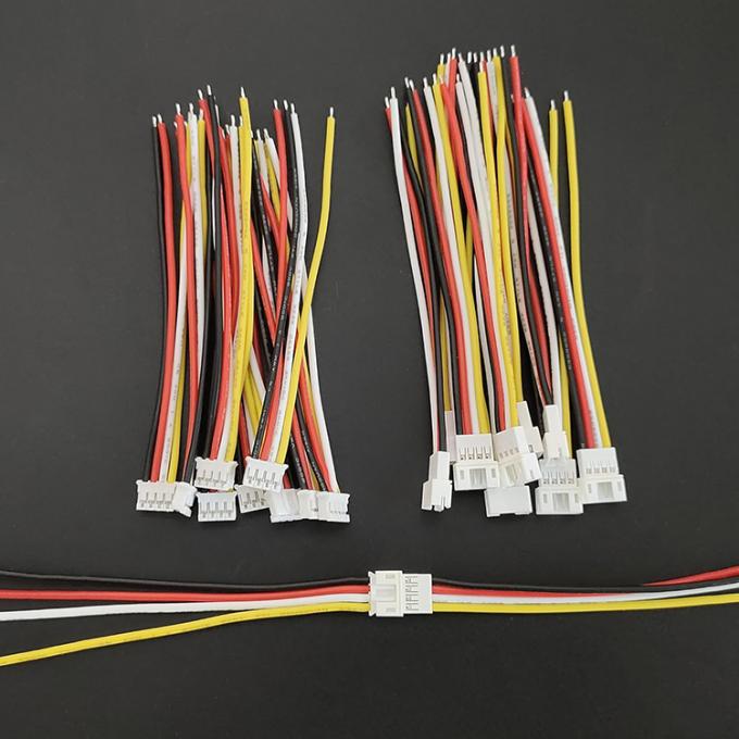 Mini JST PH 2.0 4 pines macho mujer micro conector enchufe cable de alambre para el robot de luz LED 2