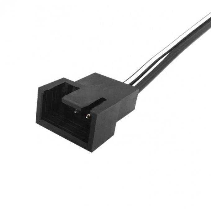 Conexión de 12V DC femenino a 3 4 pin PC Casilla de abanico de alimentación PWM Adaptador de cable de extensión 2